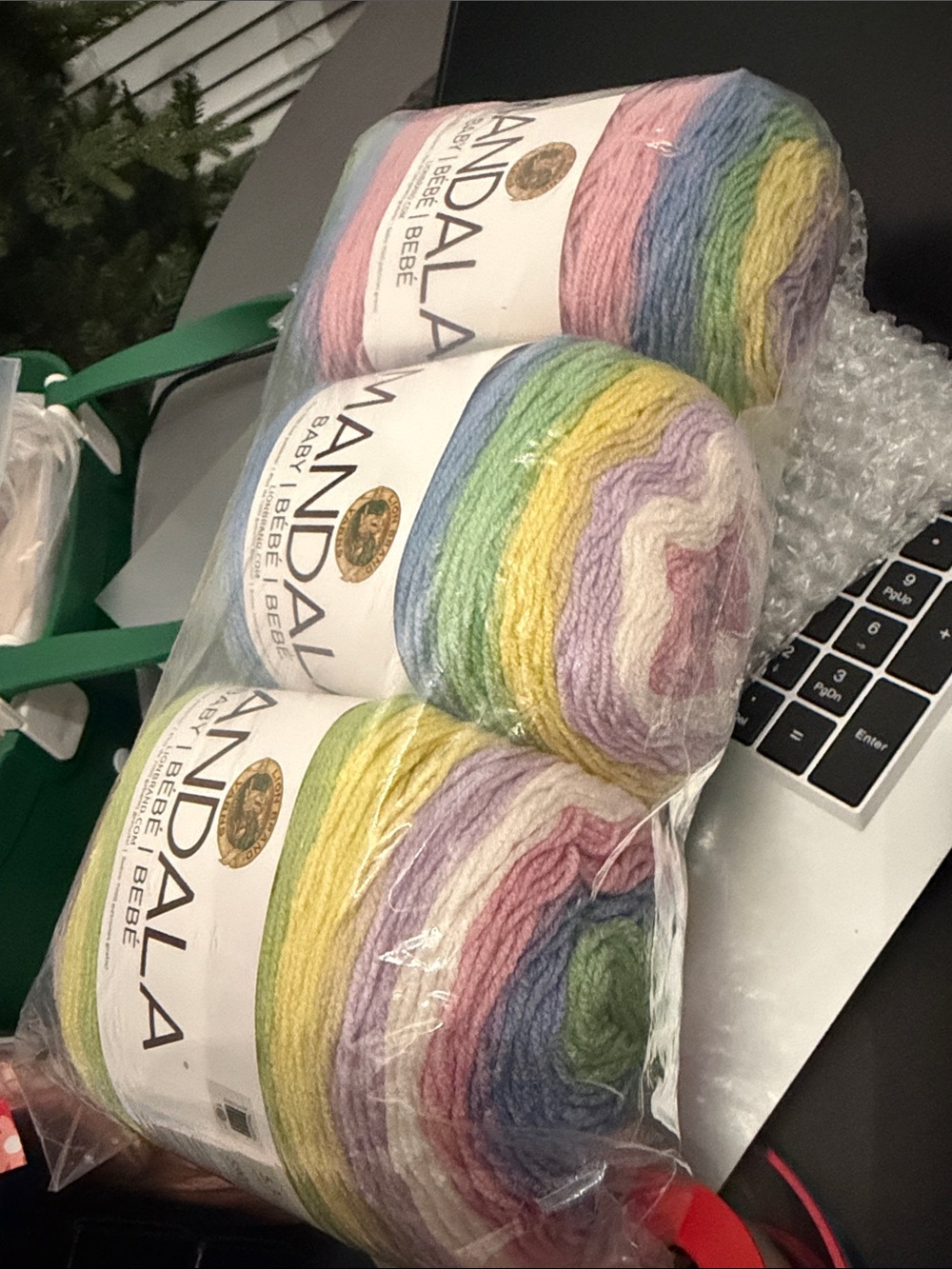 Mandala Baby Bebe Multi-Color Gradient Yarn - 3 pack